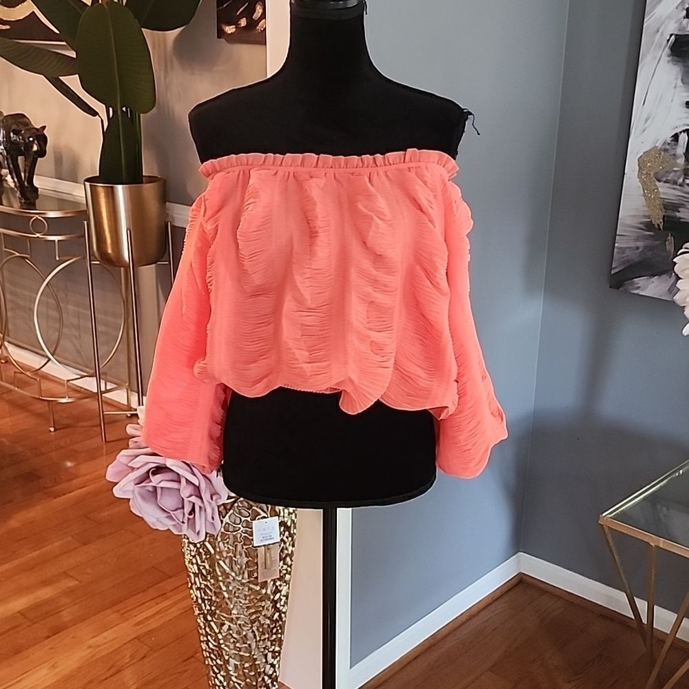 Gracia off the shoulder top sz m